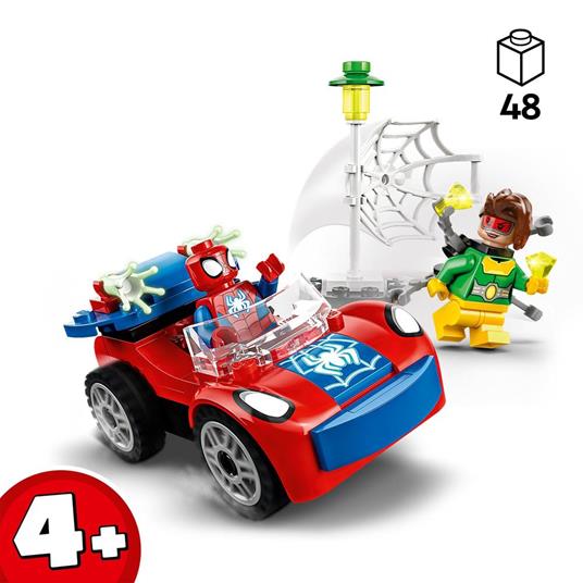LEGO Marvel 10789 LAuto di Spider-Man e Doc Ock, Macchina Giocattolo di Spidey e i Suoi Fantastici Amici, per Bambini 4+ - 3
