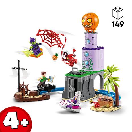 LEGO Marvel 10790 Team Spidey al Faro del Goblin, Giochi per Bambini dai 4 Anni in su, Serie Spidey e i Suoi Fantastici Amici - 3
