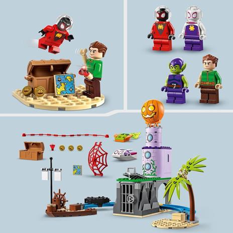 LEGO Marvel 10790 Team Spidey al Faro del Goblin, Giochi per Bambini dai 4 Anni in su, Serie Spidey e i Suoi Fantastici Amici - 5