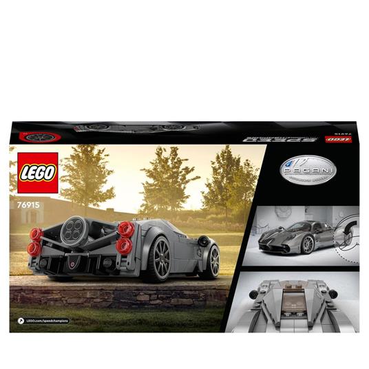 LEGO Speed Champions 76915 Pagani Utopia, Modellino di Auto di Hypercar Italiana, Macchina Giocattolo da Collezione, Set 2023 - 8