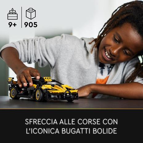 LEGO Technic 42151 Bugatti Bolide, Kit Macchina Giocattolo, Modellino Auto Supercar, Giochi per Bambini, Idee Regalo - 2