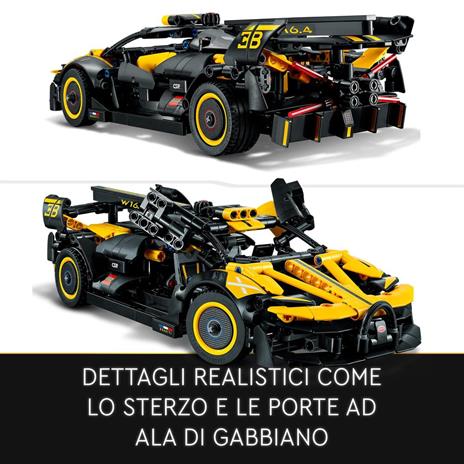 LEGO Technic 42151 Bugatti Bolide, Kit Macchina Giocattolo, Modellino Auto Supercar, Giochi per Bambini, Idee Regalo - 5