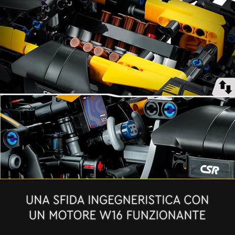 LEGO Technic 42151 Bugatti Bolide, Kit Macchina Giocattolo, Modellino Auto Supercar, Giochi per Bambini, Idee Regalo - 7