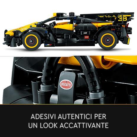 LEGO Technic 42151 Bugatti Bolide, Kit Macchina Giocattolo, Modellino Auto Supercar, Giochi per Bambini, Idee Regalo - 8
