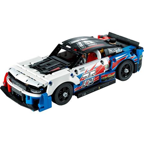 LEGO Technic 42153 NASCAR Next Gen Chevrolet Camaro ZL1 Modellino di Auto da Costruire Kit Macchina Giocattolo da Collezione - 7