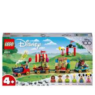 LEGO Disney 43212 Treno delle Celebrazioni Disney 100° Anniversario con Carri Giocattolo e Figure di Topolino e Minnie