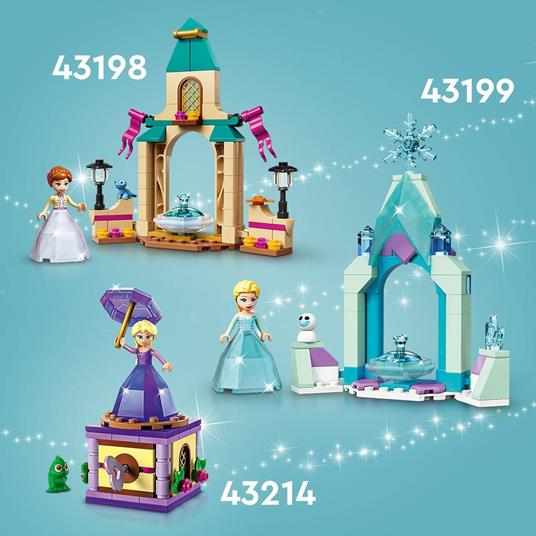 LEGO Disney Princess 43214 Rapunzel Rotante, Giocattolo da Costruire con Mini Bambolina in Abito di Diamante, Giochi Bambini - 6