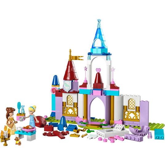 LEGO Disney Princess 43219 Castelli Creativi, Set con Castello Giocattolo, Belle e Cenerentola, Giochi da Viaggio per Bambini - 7