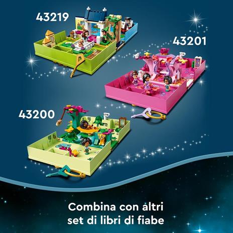 LEGO Disney Classic 43220 L'Avventura nel Libro delle Fiabe di Peter Pan e Wendy, Set Giochi da Viaggio per Bambini 5+ Anni - 4