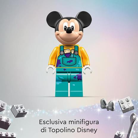 LEGO Disney 43221 100 Anni di Icone Disney, Set Arti e Mestieri con Personaggi, 72 Mosaici da Creare e Minifigure di Topolino - 5