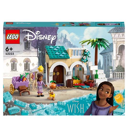 LEGO Disney Wish 43223 Asha nella Città di Rosas dal Film Wish con Mini  Bambolina di Asha, Giochi per Bambini e Bambine 6+ - LEGO - Disney -  Cartoons - Giocattoli