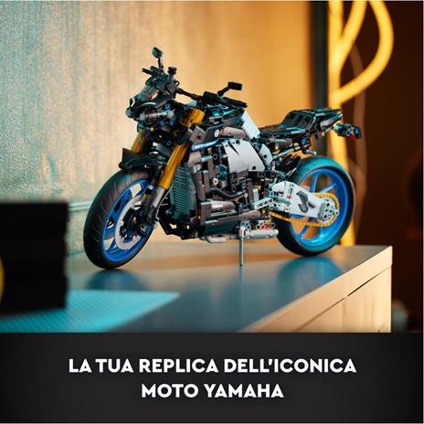 LEGO Technic 42159 Yamaha MT-10 SP, Modellino Moto per Adulti, Replica Motocicletta con App AR, Regalo per Uomo e Donna - 3