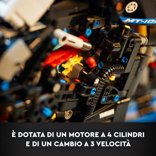 LEGO Technic 42159 Yamaha MT-10 SP, Modellino Moto per Adulti, Replica Motocicletta con App AR, Regalo per Uomo e Donna - 5