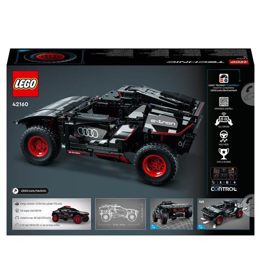 LEGO Technic 42160 Audi RS Q E-Tron Macchina Telecomandata da Rally Modellino Auto con App CONTROL+ Giocattoli Ragazzi 10+ - 8