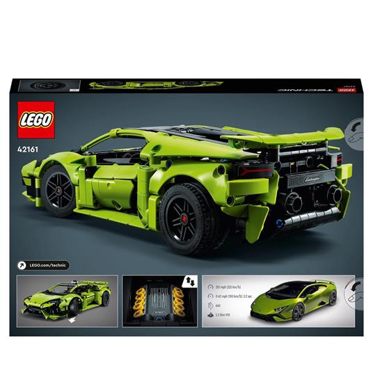 LEGO Technic 42161 Lamborghini Huracán Tecnica, Modellino di Auto da  Costruire, Macchina Giocattolo per Bambini - LEGO - Technic - Automobili -  Giocattoli