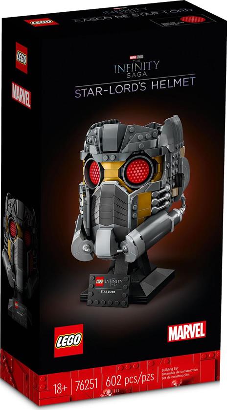 Il casco di Star-Lord -  Marvel 76251