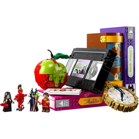 LEGO 43227 Icone dei cattivi Disney, Collezione Iconici Modelli e Minifigure Villain, Set 100 Anni Disney, Regalo per Adulti - 7