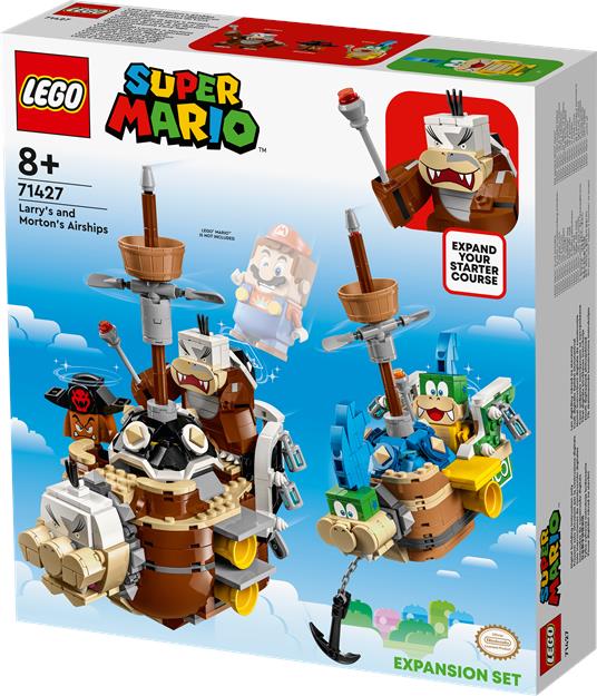 LEGO Super Mario (71427). Pack di espansione Velieri volanti di Larry e Morton - 2