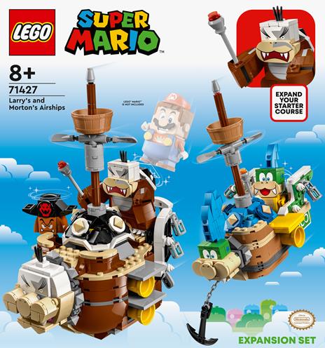 LEGO Super Mario (71427). Pack di espansione Velieri volanti di Larry e Morton - 3