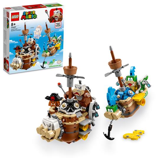 LEGO Super Mario (71427). Pack di espansione Velieri volanti di Larry e Morton - 4