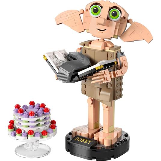LEGO Harry Potter 76421 Dobby l'Elfo Domestico, Modello Snodabile di Personaggio Iconico, Gioco da Collezione, Regalo 8+ Anni - 7