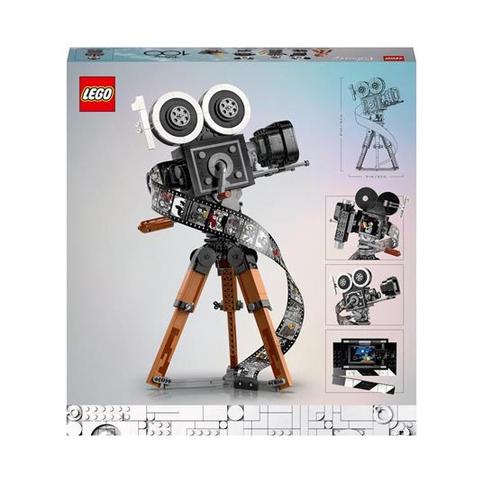 LEGO Disney 43230 Cinepresa Omaggio a Walt Disney 100