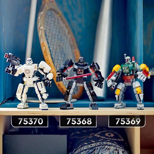 LEGO Star Wars 75370 Mech di Stormtrooper, Action Figure Snodabile da Costruire con Cabina per Minifigure e Grande Blaster - 5