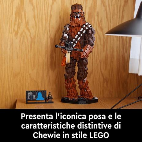 LEGO Star Wars 75371 Chewbacca, Kit Modellismo per Adulti da Collezione 40° Anniversario Il Ritorno dello Jedi, Idea Regalo - 3