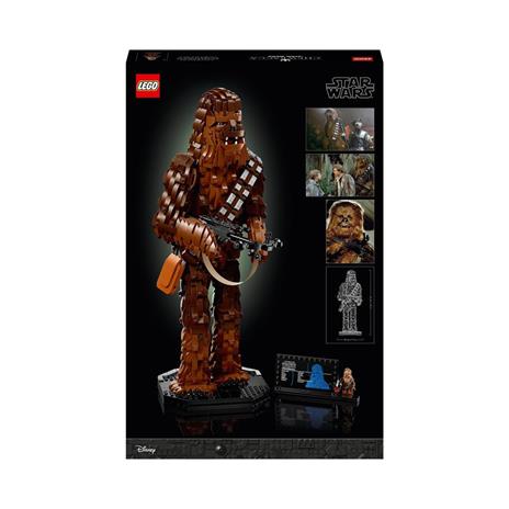 LEGO Star Wars 75371 Chewbacca, Kit Modellismo per Adulti da Collezione 40° Anniversario Il Ritorno dello Jedi, Idea Regalo - 8