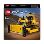 LEGO Technic 42163 Bulldozer da Cantiere, Giochi per Bambini e Bambine di 7+ Anni, Regalo per Amanti dei Veicoli Giocattolo