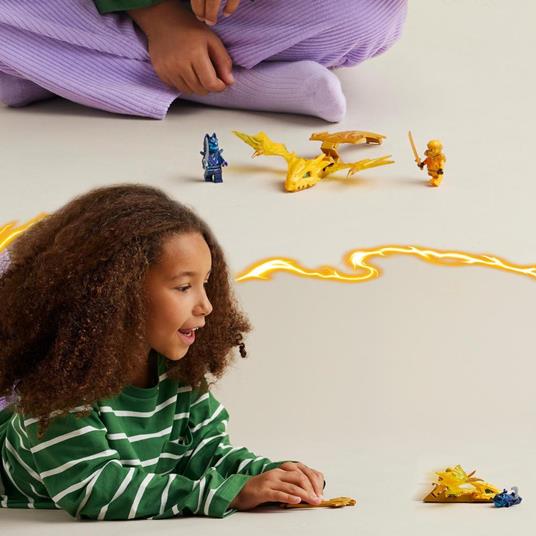 LEGO NINJAGO 71803 Attacco del Rising Dragon di Arin Giochi per Bambini 6+ con Action Figure di Drago Giocattolo e Minifigure - 2