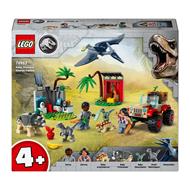 LEGO Jurassic World 76963 Centro di Soccorso dei Baby Dinosauri, Giocattolo per Bambini di 4+ Anni, Set con Mini Animali