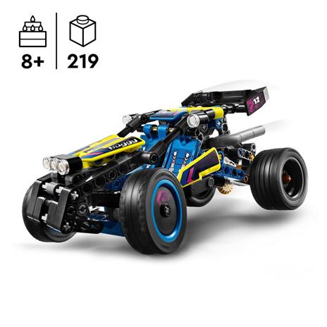 LEGO Technic 42164 Buggy da Corsa, Macchina Giocattolo per Bambini da 8 Anni in su, Regalo Amanti Modellini di Auto da Gara - 3