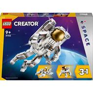 LEGO Creator (31152). 3in1 Astronauta Trasformabile in Cane Giocattolo o in Astronave