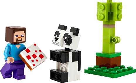 LEGO 30672 Polybag Minecraft Steve e Baby Panda - 2