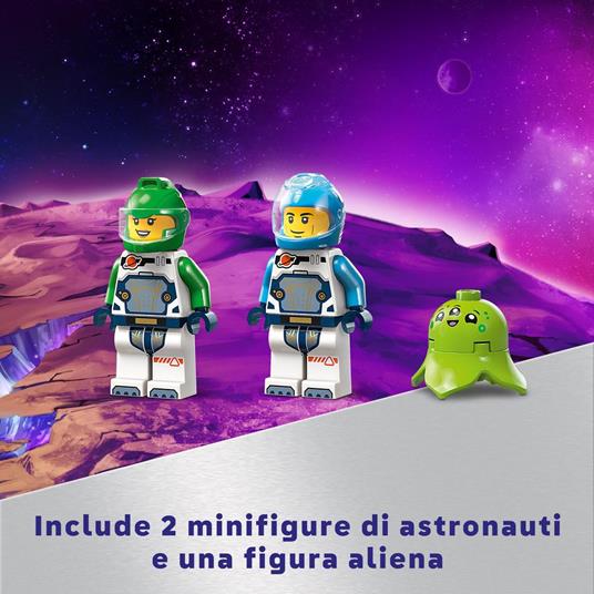 LEGO City 60429 Navetta Spaziale e Scoperta di Asteroidi, Gioco per Bambini 4+ con Astronave Giocattolo, Gru e 2 Minifigure - 4