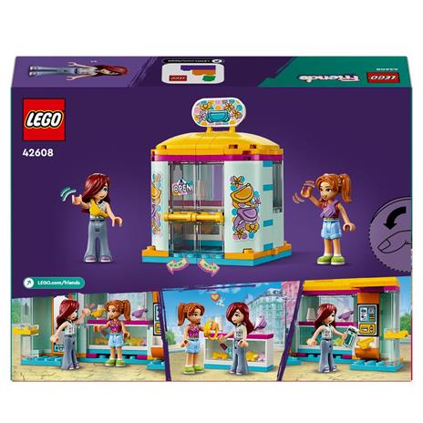 LEGO Friends 42608 Il Piccolo Negozio di Accessori Giocattolo Piccolo Set di Giochi per Bambini di 6+ Anni con Mini Bamboline - 8