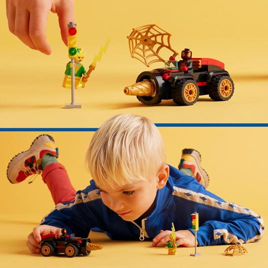 LEGO Spidey e i Suoi Fantastici Amici 10792 Veicolo Trivella di Spider-man Gioco Bambini 4+ Macchina Giocattolo e 2 Supereroi - 2