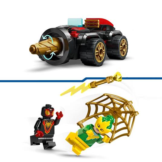 LEGO Spidey e i Suoi Fantastici Amici 10792 Veicolo Trivella di Spider-man Gioco Bambini 4+ Macchina Giocattolo e 2 Supereroi - 4