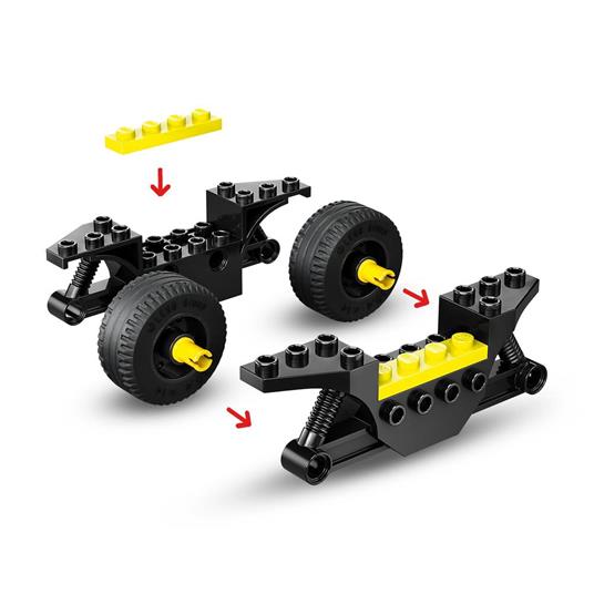 LEGO City 60410 Motocicletta dei Pompieri da Soccorso Giochi per Bambini 4+ Anni con Moto Giocattolo 2 Minifigure Estintore - 5