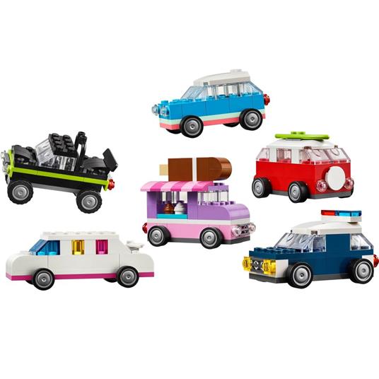 LEGO Classic 11036 Veicoli Creativi, Modellini di Auto in Mattoncini, Macchine Giocattolo per Bambini e Bambine 5+ Anni - 7