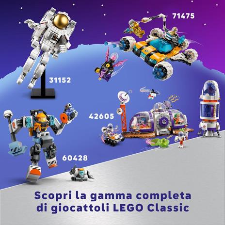 LEGO Classic 11037 Pianeti dello Spazio Creativi Modellino da Costruire di Sistema Solare per Bambini 5+ con Razzo Giocattolo - 7