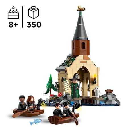 LEGO Harry Potter 76426 La Rimessa per le Barche del Castello di Hogwarts, Gioco per Bambini di 8+ Anni con 5 Minifigure - 3