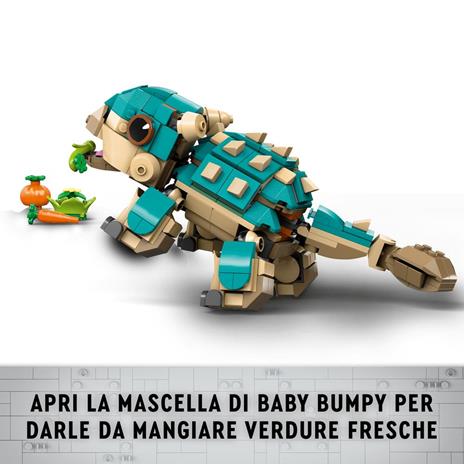 LEGO Jurassic World Baby Bumpy: anchilosauro - 4