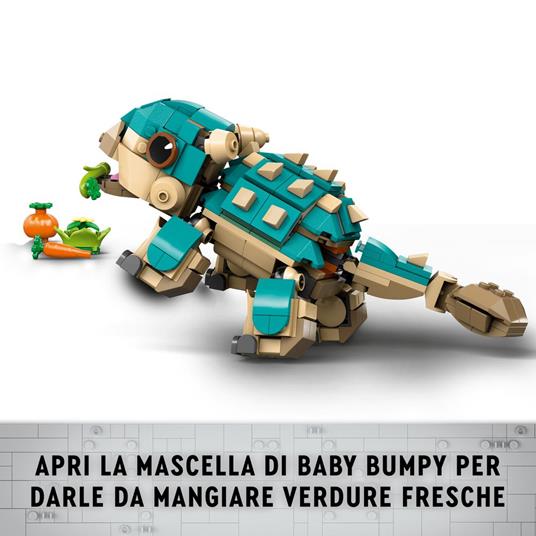 LEGO Jurassic World Baby Bumpy: anchilosauro - 4