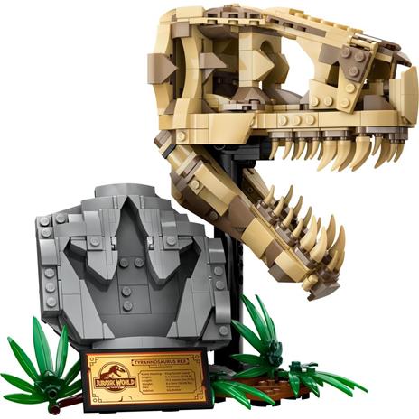 LEGO Jurassic World 76964 Fossili di Dinosauro: Teschio di T. Rex Giocattolo, Giochi per Bambini 9+ con Fossile da Costruire - 7