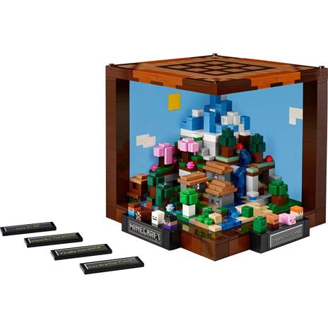 LEGO Minecraft 21265 Banco da Lavoro, Modellino da Costruire per il 15° Anniversario del Videogioco, Regalo per Fan Adulti - 7