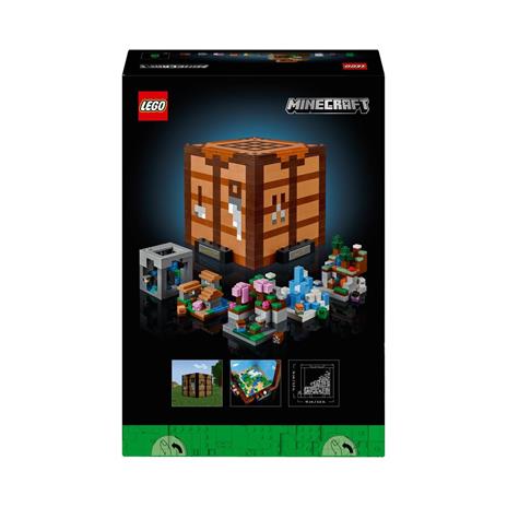LEGO Minecraft 21265 Banco da Lavoro, Modellino da Costruire per il 15° Anniversario del Videogioco, Regalo per Fan Adulti - 8