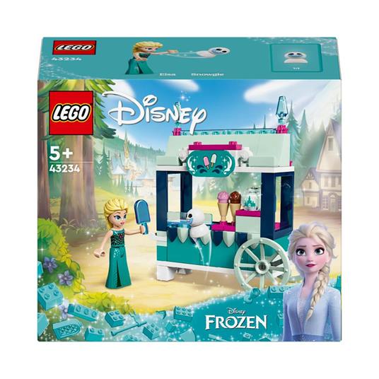 LEGO Disney Princess 43234 Le Delizie al Gelato di Elsa Frozen, Carretto dei Gelati delle Principesse, Giochi per Bambini 5+ - LEGO - Disney Princess - Cartoons - Giocattoli | IBS