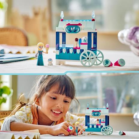 LEGO Disney Princess 43234 Le Delizie al Gelato di Elsa Frozen, Carretto dei Gelati delle Principesse, Giochi per Bambini 5+ - 2